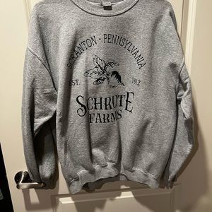 Schrute Farms crewneck